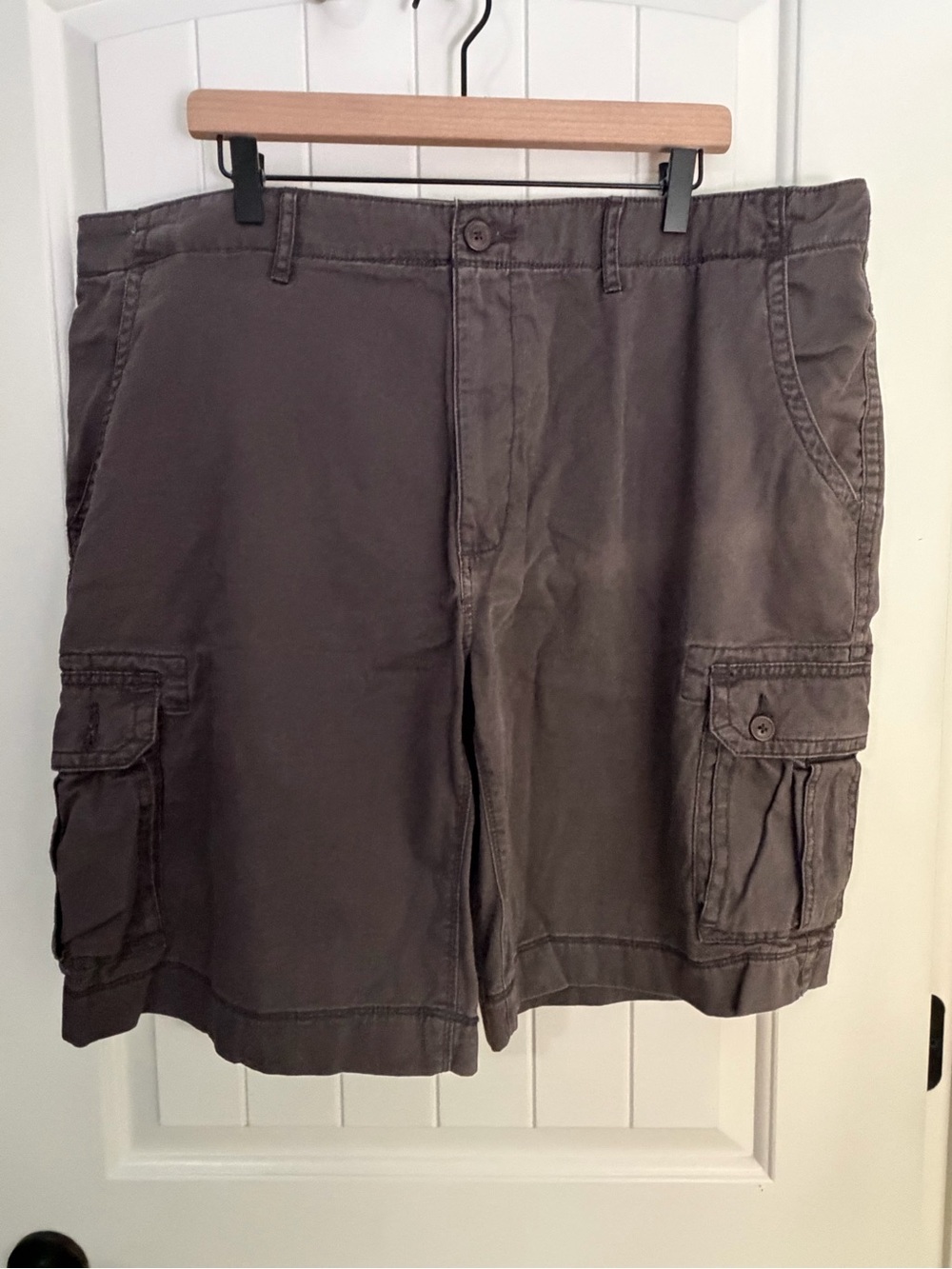 Arizona Jean Company Men's Cargo Shorts - Dark Charcoal Brown